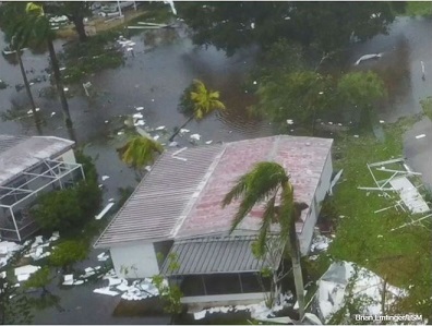 Drone Photo of Hurricane Damage