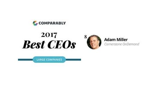 Best CEOs Adam Miller Cornerstone OnDemand