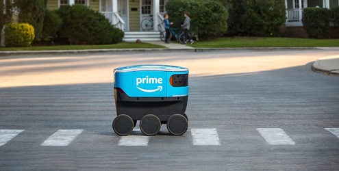 Amazon Scout robot
